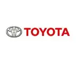 Toyota logo representing collaboration with Church Web Studio