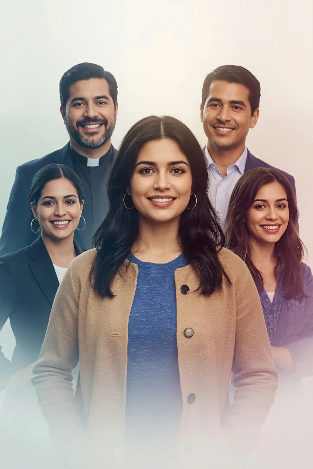 Christian professionals collaborating on faith-based branding